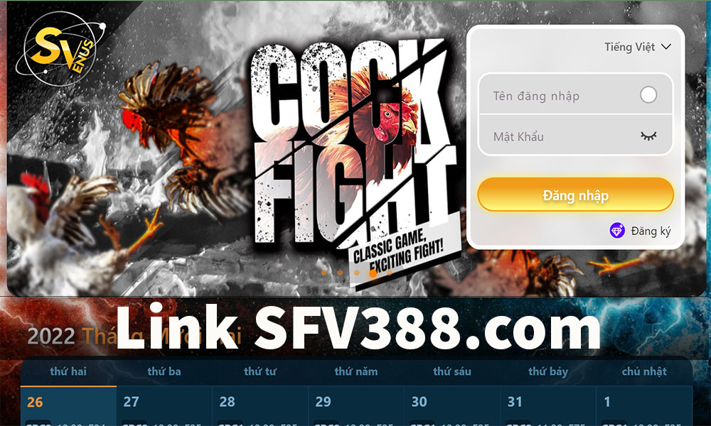 SFV388.com - Link đăng nhập SV388 nhanh nhất hiện nay